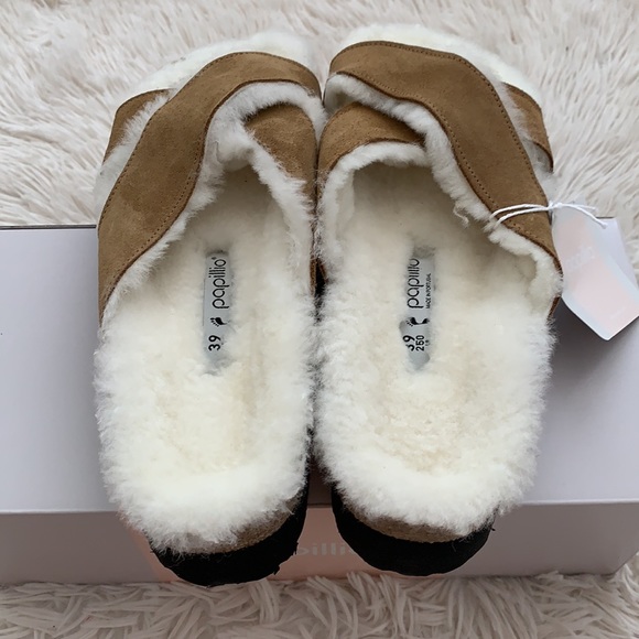 Birkenstock Papillo daytona shearling sandal - Picture 10 of 16
